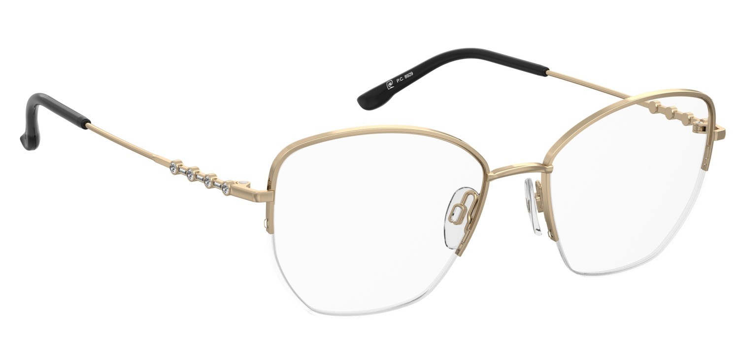 Eyeglasses Pierre Cardin P.c. 8929 110525 J5G color gold shape cat eye 