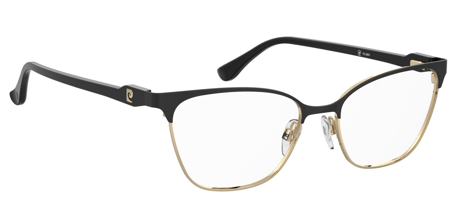 Eyeglasses Pierre Cardin P.c. 8931 110526 2M2 color black gold shape rectangle 