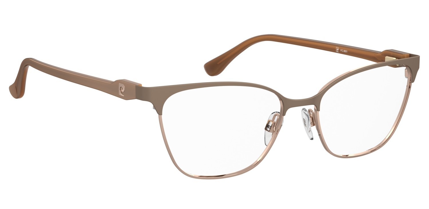 Eyeglasses Pierre Cardin P.c. 8931 110526 PY3 color copper gold nude shape rectangle 