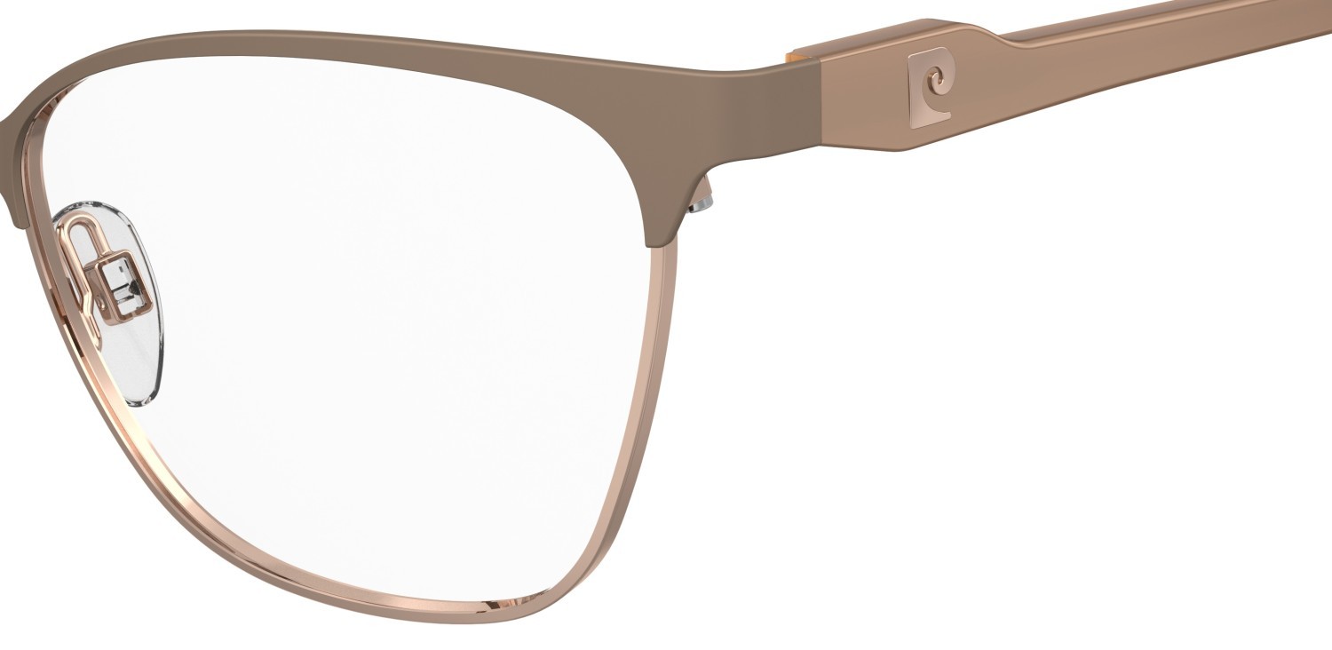 Eyeglasses Pierre Cardin P.c. 8931 110526 PY3 color copper gold nude shape rectangle 