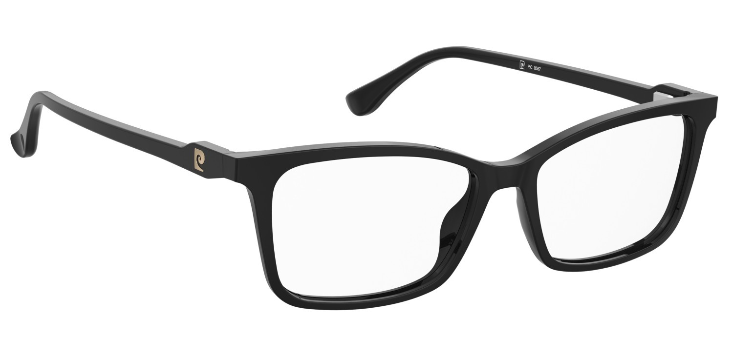 Eyeglasses Pierre Cardin P.c. 8557 110527 807 color black shape rectangle 