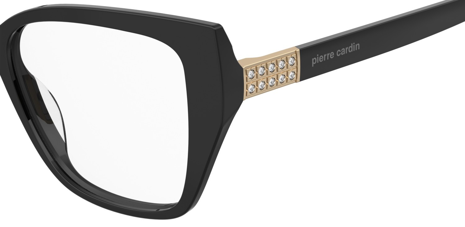 Eyeglasses Pierre Cardin P.c. 8551 110538 807 color black shape butterfly 