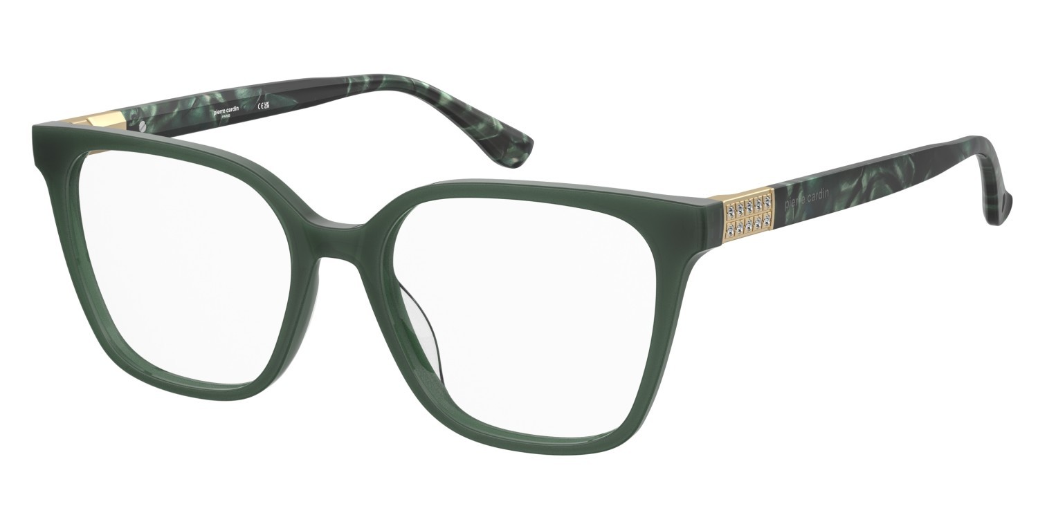 Eyeglasses Pierre Cardin P.c. 8552 110539 1ED color green shape square 