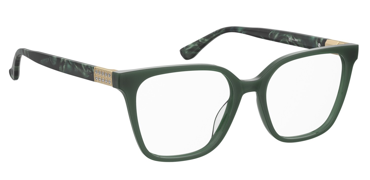 Eyeglasses Pierre Cardin P.c. 8552 110539 1ED color green shape square 