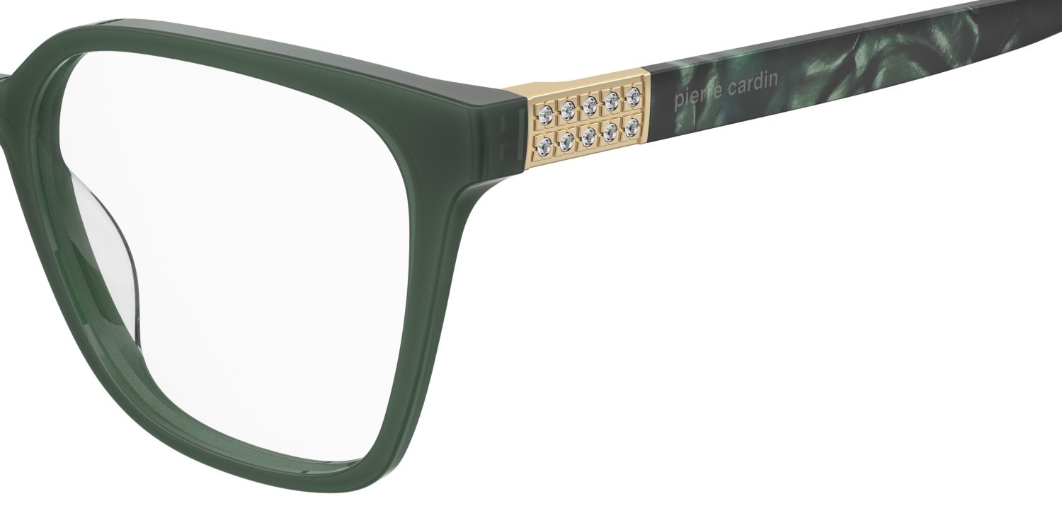Eyeglasses Pierre Cardin P.c. 8552 110539 1ED color green shape square 