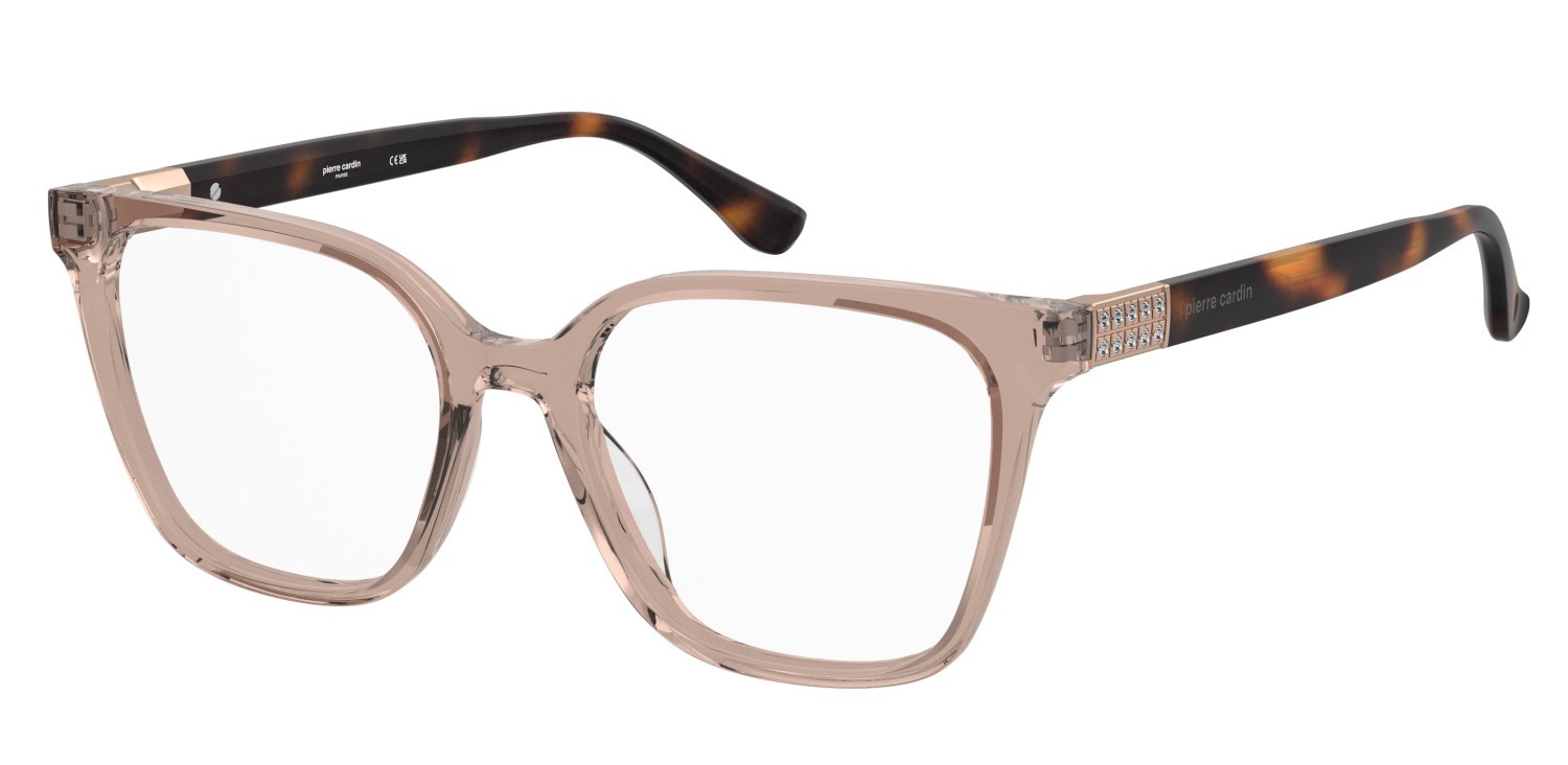 Eyeglasses Pierre Cardin P.c. 8552 110539 35J color pink shape square 