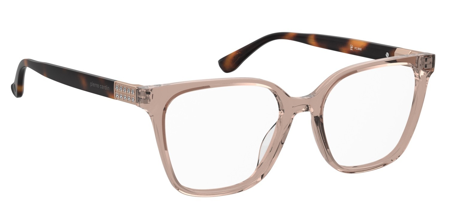 Eyeglasses Pierre Cardin P.c. 8552 110539 35J color pink shape square 