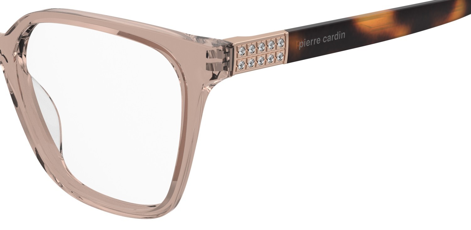 Eyeglasses Pierre Cardin P.c. 8552 110539 35J color pink shape square 