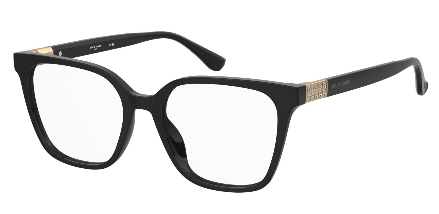 Eyeglasses Pierre Cardin P.c. 8552 110539 807 color black shape square 
