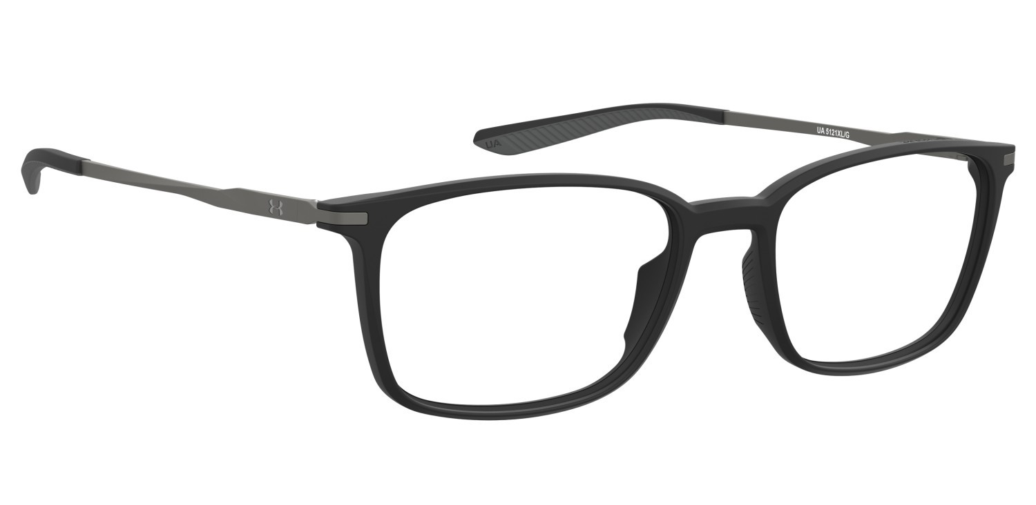 Eyeglasses Under Armour Ua 5121xl/G 110541 003 color matte black shape rectangle 