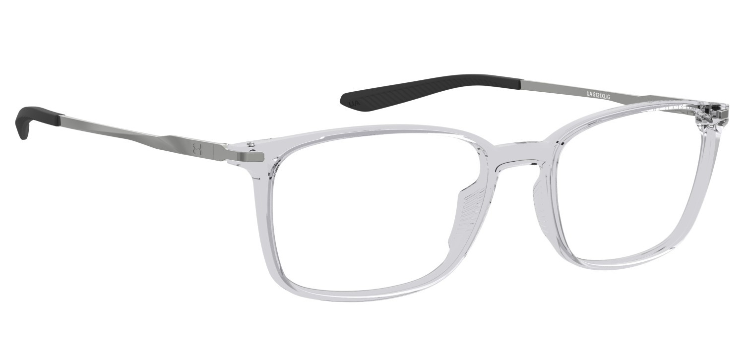 Eyeglasses Under Armour Ua 5121xl/G 110541 R6S color grey black shape rectangle 