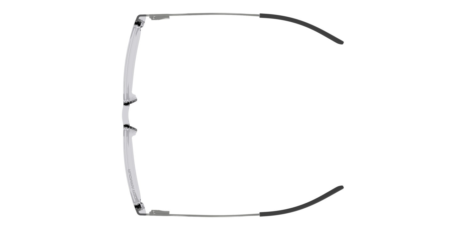Eyeglasses Under Armour Ua 5121xl/G 110541 R6S color grey black shape rectangle 