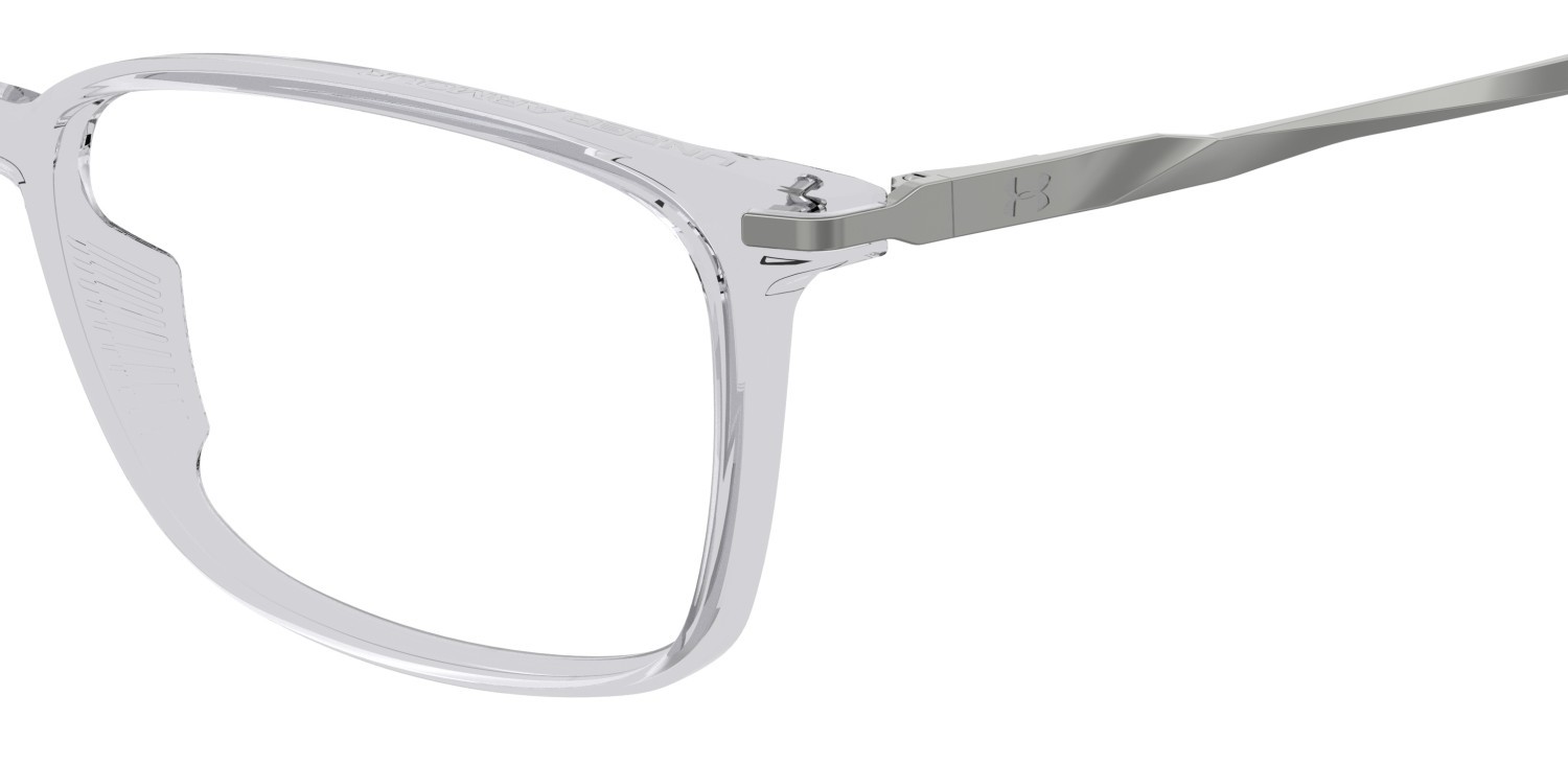 Eyeglasses Under Armour Ua 5121xl/G 110541 R6S color grey black shape rectangle 