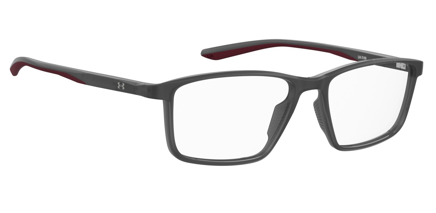 Eyeglasses Under Armour Ua 5109 110542 268 color grey red shape rectangular 