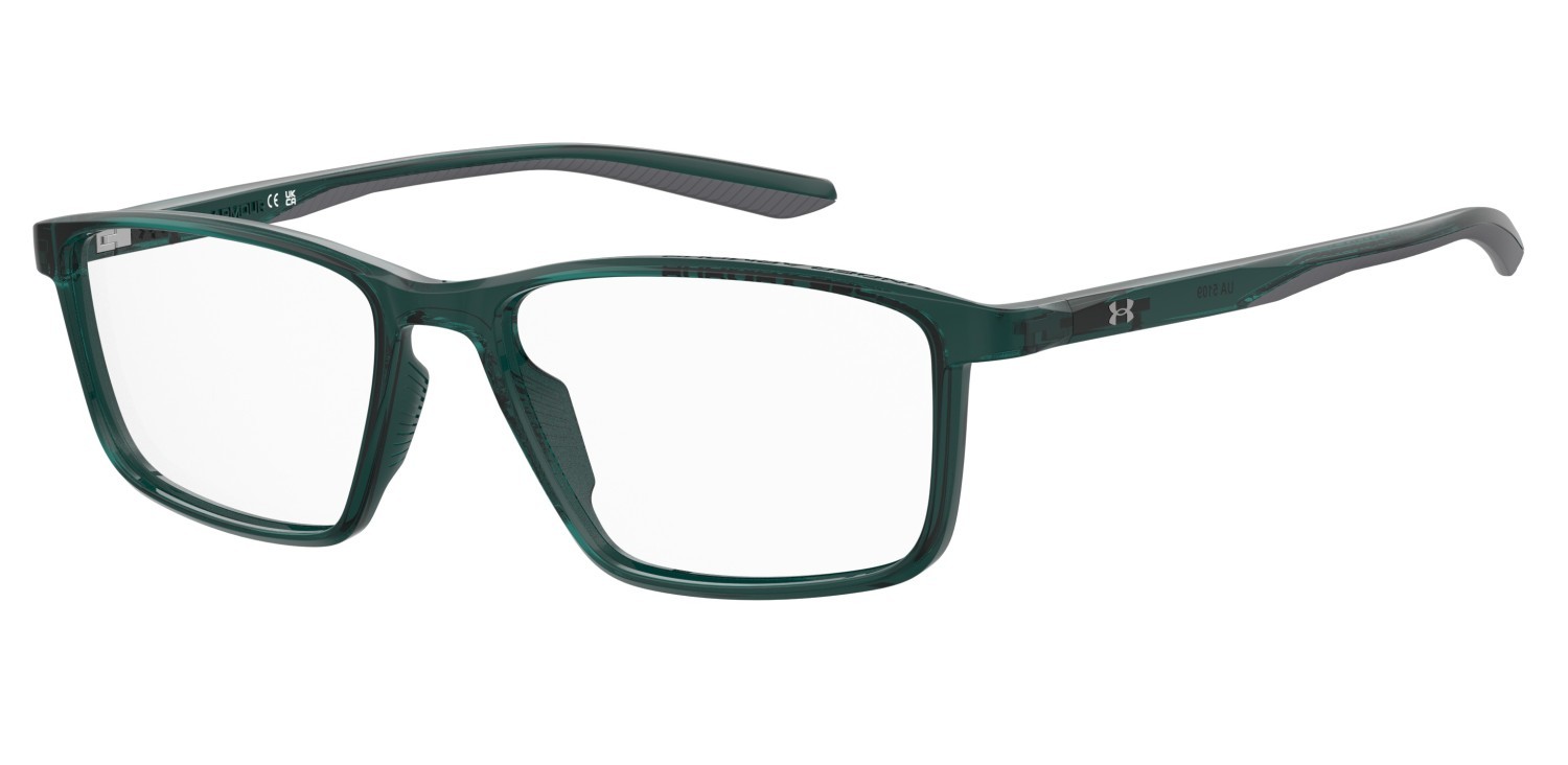 Eyeglasses Under Armour Ua 5109 110542 8YW color green grey shape rectangle 