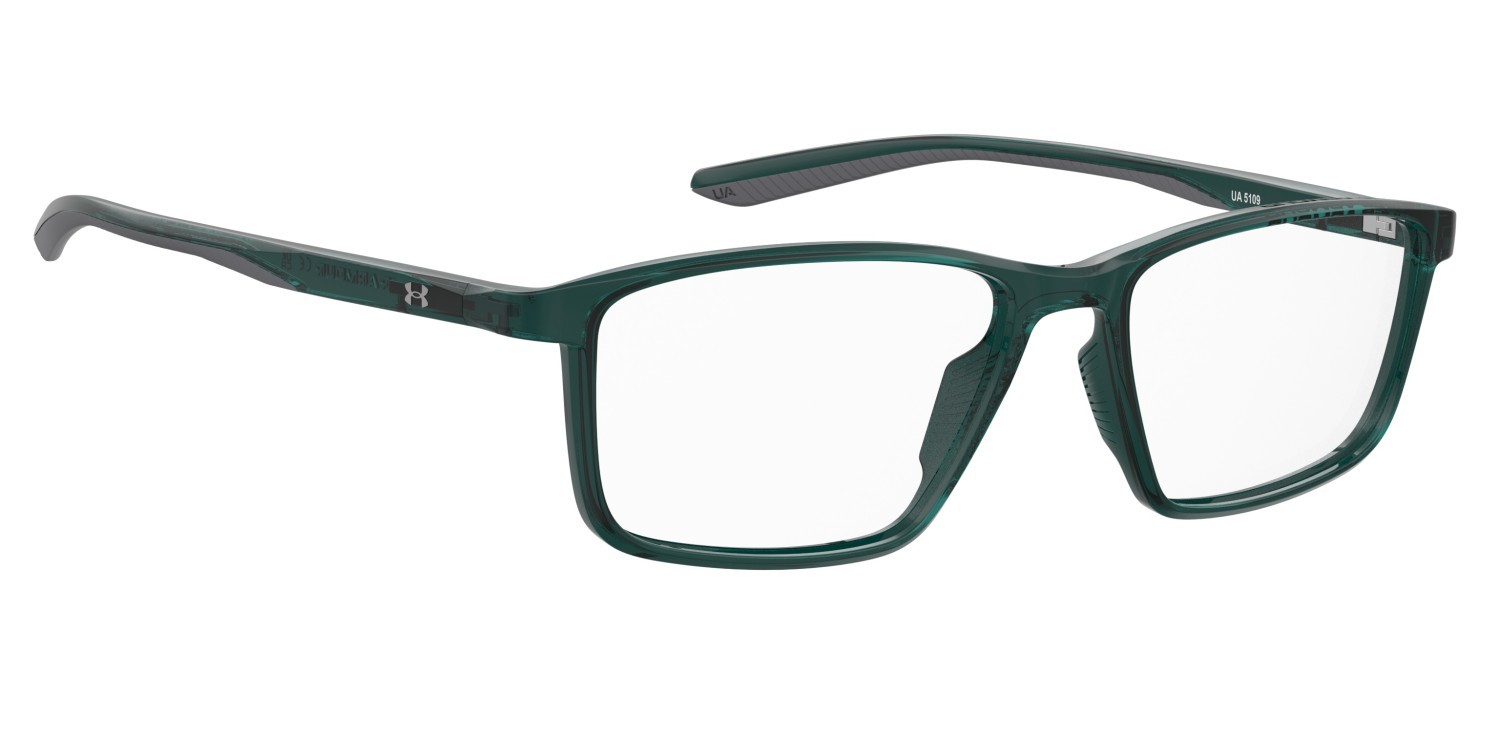 Eyeglasses Under Armour Ua 5109 110542 8YW color green grey shape rectangle 