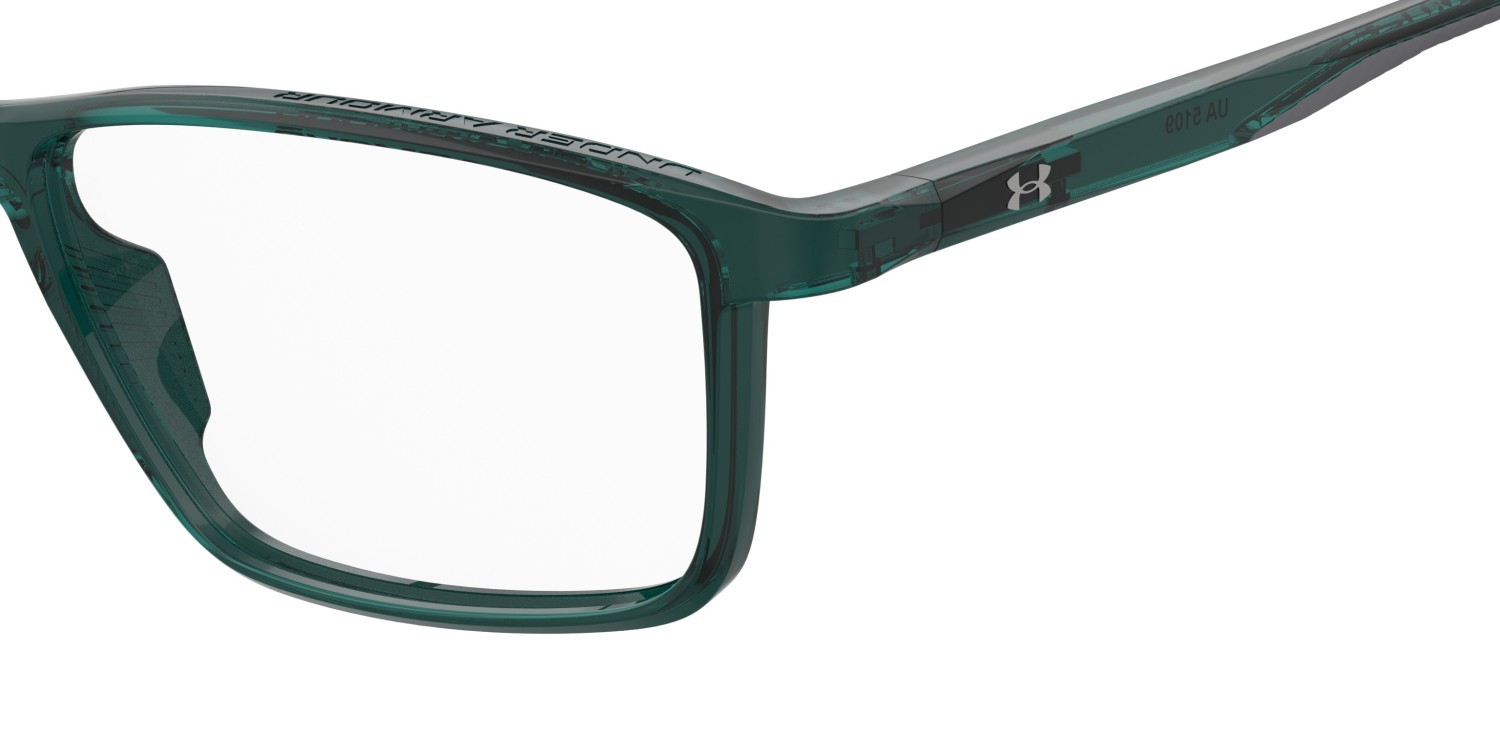 Eyeglasses Under Armour Ua 5109 110542 8YW color green grey shape rectangle 