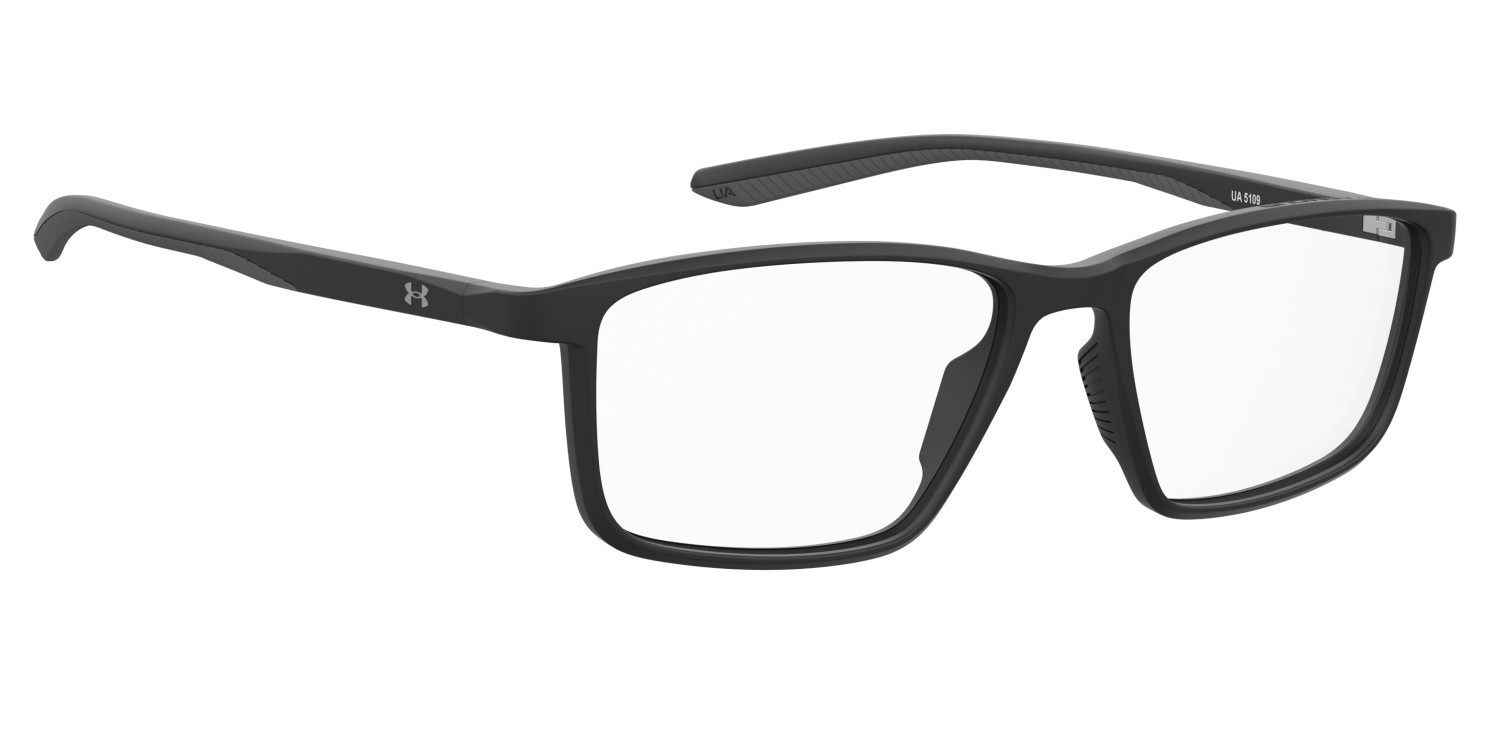 Eyeglasses Under Armour Ua 5109 110542 O6W color matte black grey shape rectangular 