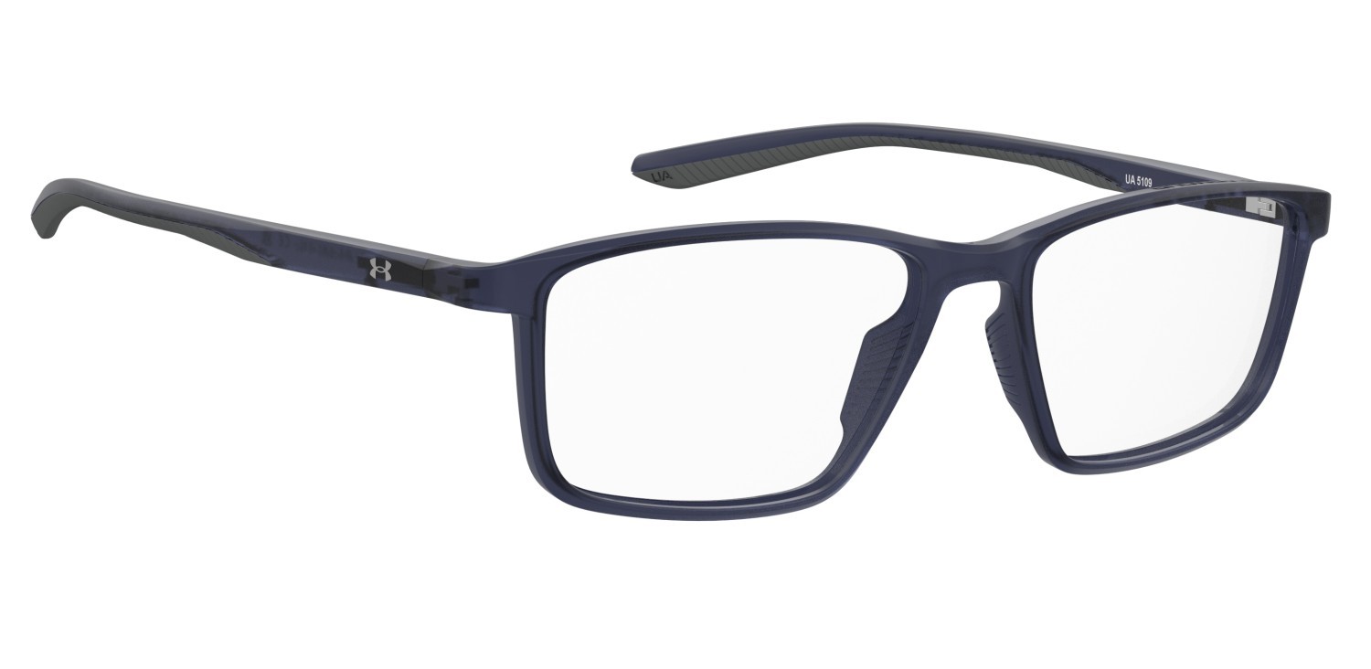 Eyeglasses Under Armour Ua 5109 110542 XW0 color blue grey shape rectangle 