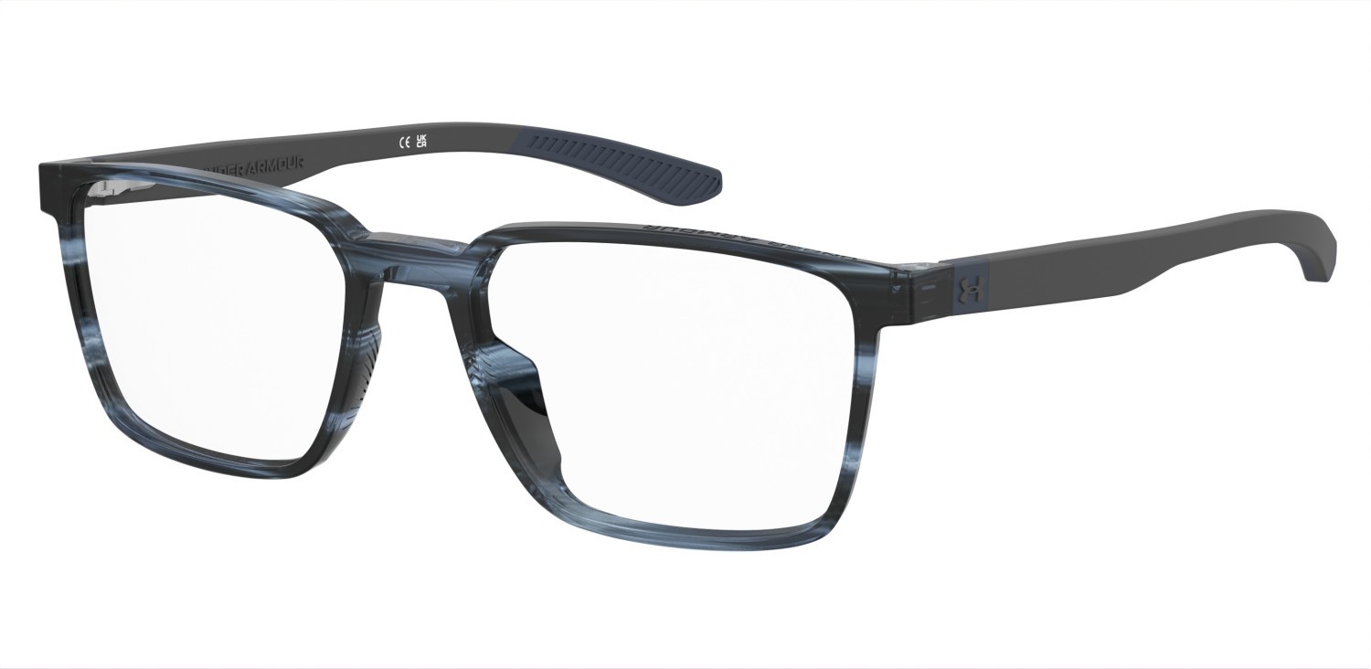 Brillen Under Armour Ua 5112 110547 3XJ farbe blue grey horn form rechteckig 