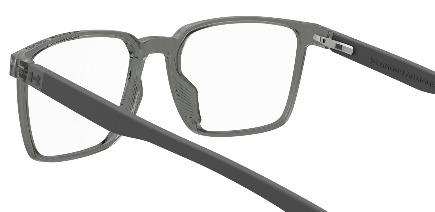 Eyeglasses Under Armour Ua 5112 110547 8YW color green grey shape rectangle 