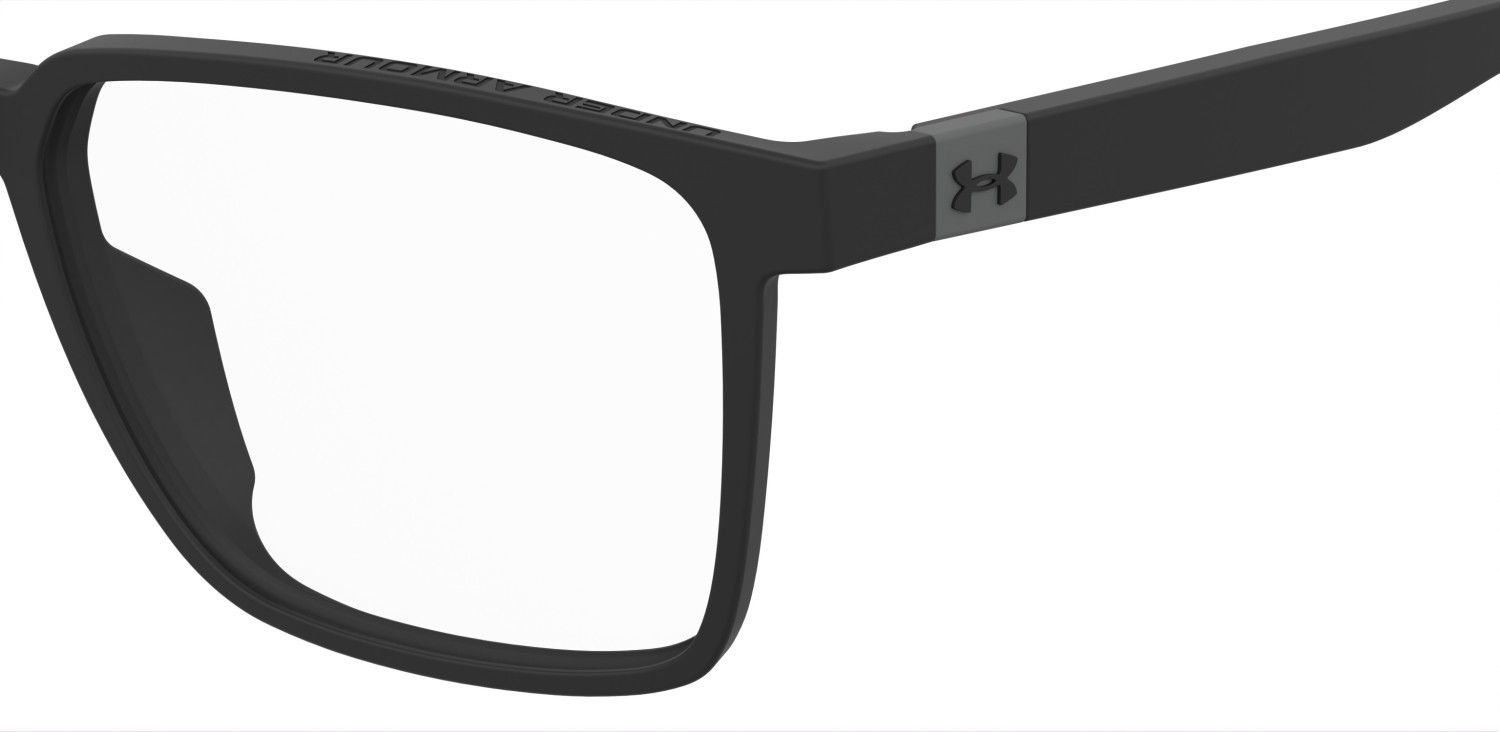 Eyeglasses Under Armour Ua 5112 110547 O6W color matte black grey shape rectangle 