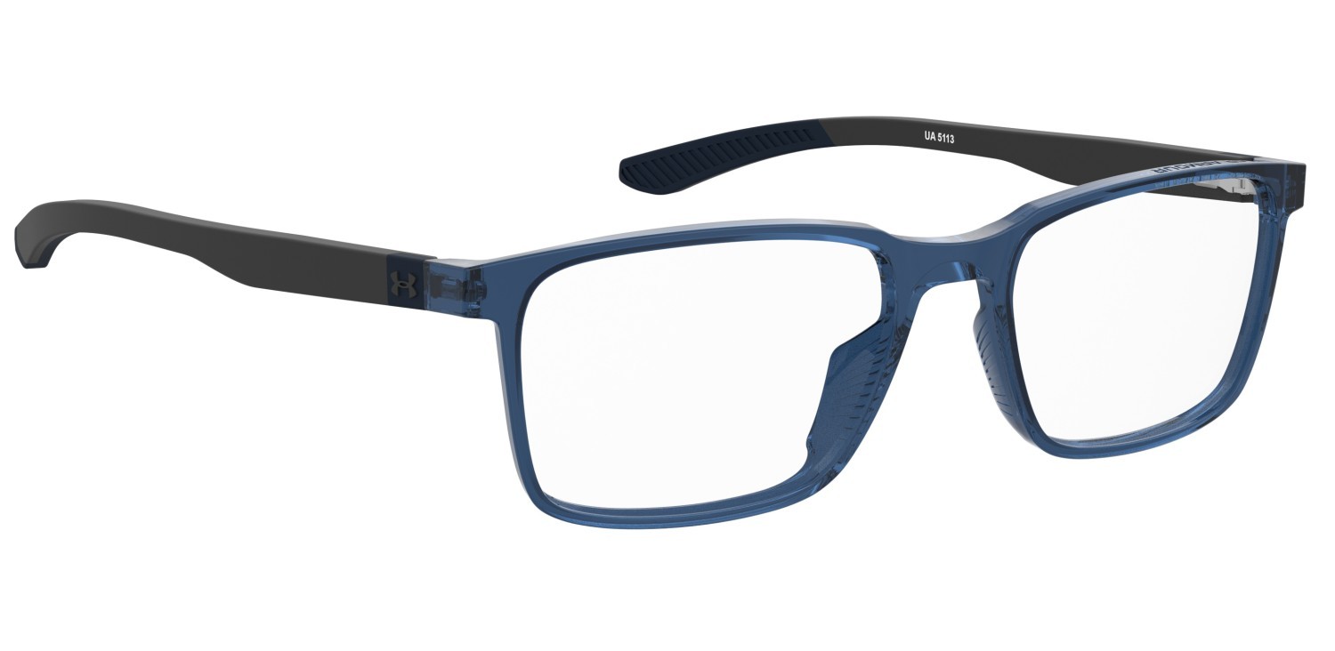 Occhiali da vista Under Armour Ua 5113 110549 4NZ colore matte blue grey forma rettangolare 