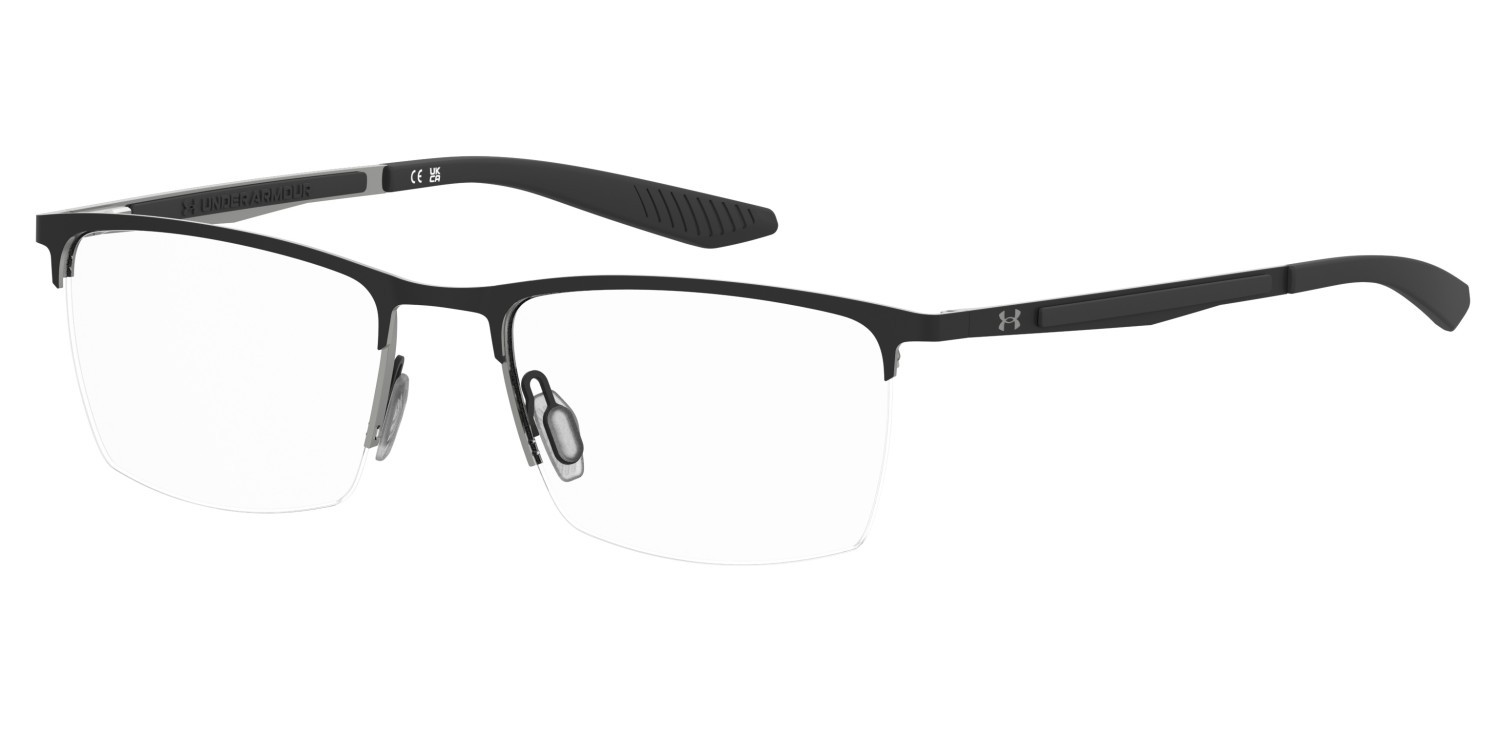 Eyeglasses Under Armour Ua 5115/G 110550 003 color matte black shape rectangle 