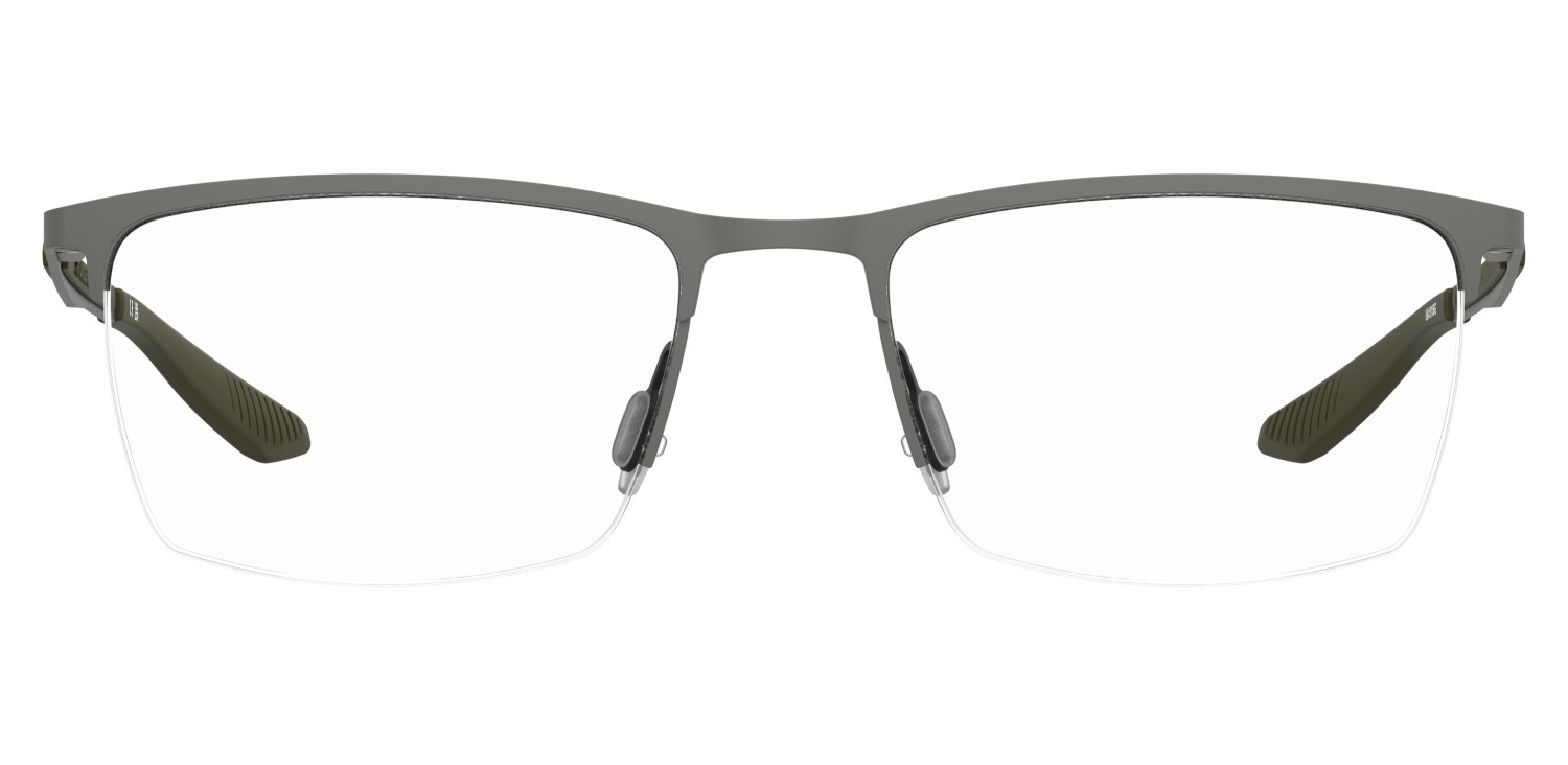 Eyeglasses Under Armour Ua 5115/G 110550 0OC color matte dark ruthenium green shape rectangle 