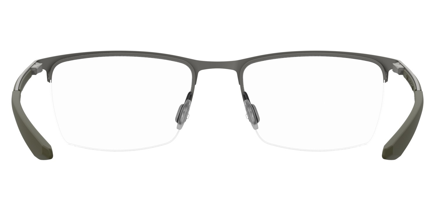 Eyeglasses Under Armour Ua 5115/G 110550 0OC color matte dark ruthenium green shape rectangle 