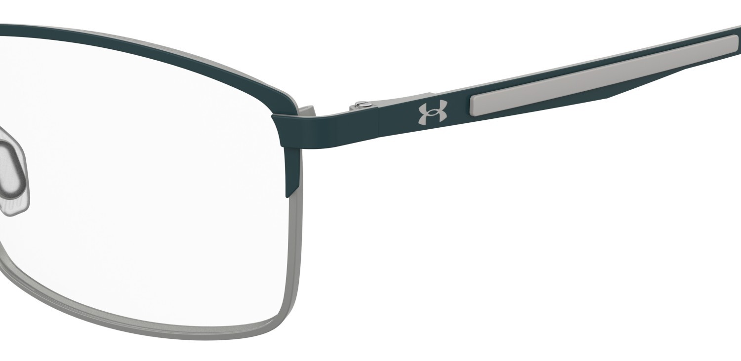 Eyeglasses Under Armour Ua 5116/G 110551 TPI color matte green grey shape rectangle 