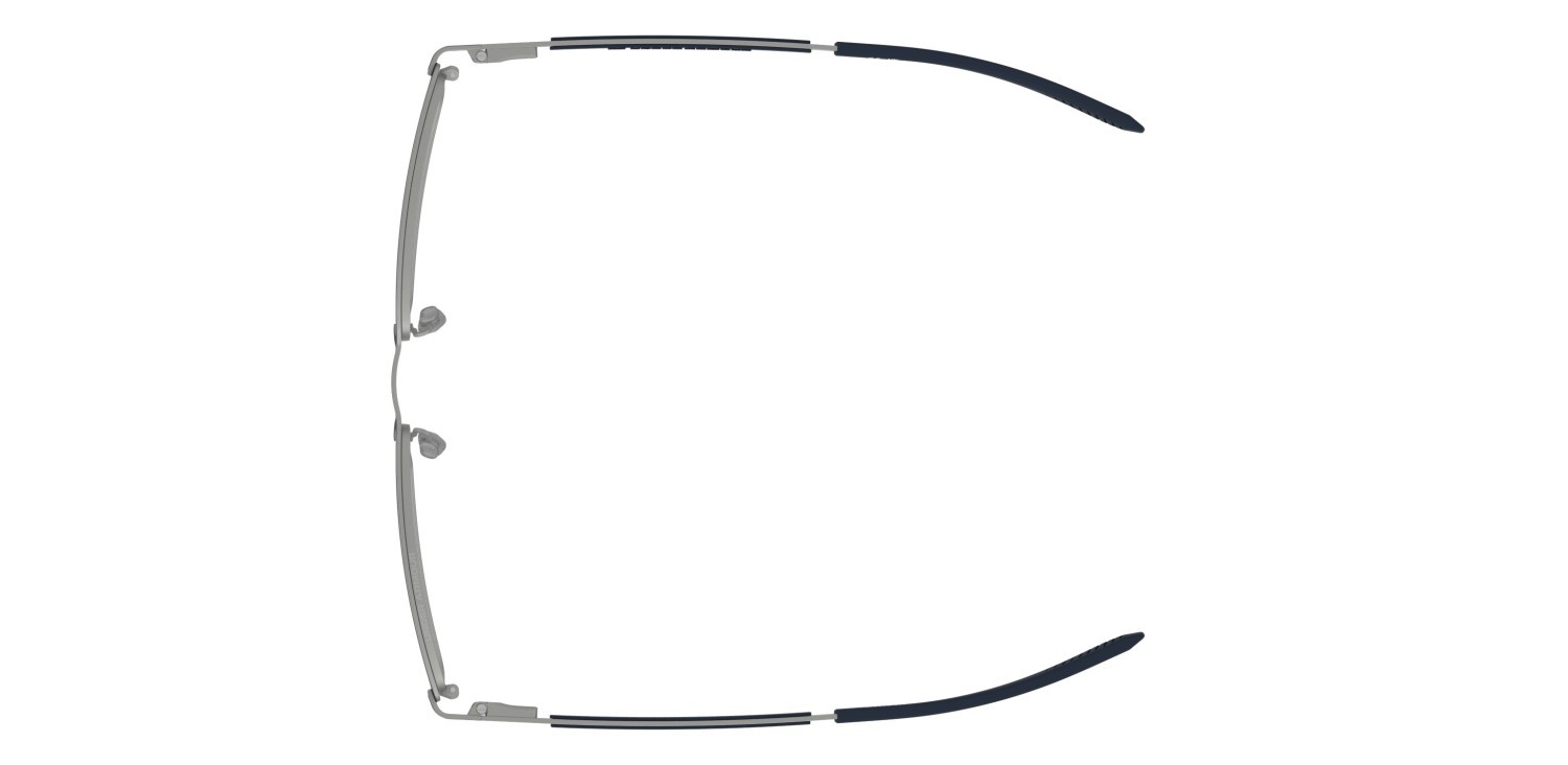 Eyeglasses Under Armour Ua 5116/G 110551 V6D color matte dark ruthenium blue shape rectangle 