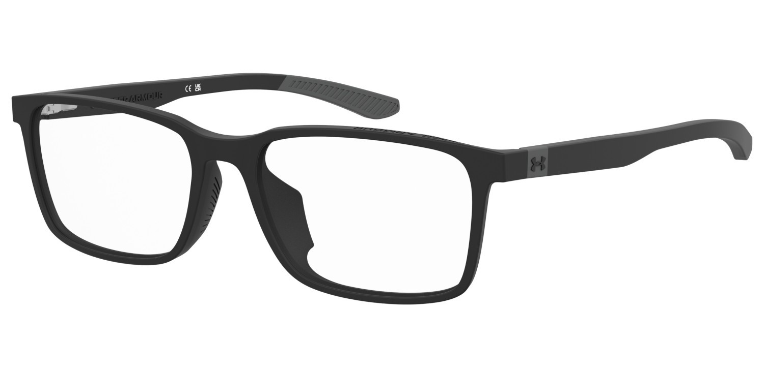 Eyeglasses Under Armour Ua 5117/F 110556 O6W color matte black grey shape rectangle 