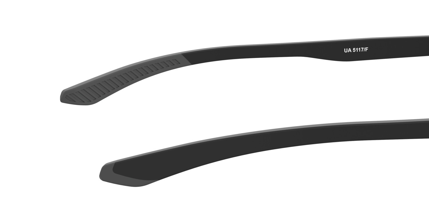 Eyeglasses Under Armour Ua 5117/F 110556 O6W color matte black grey shape rectangle 
