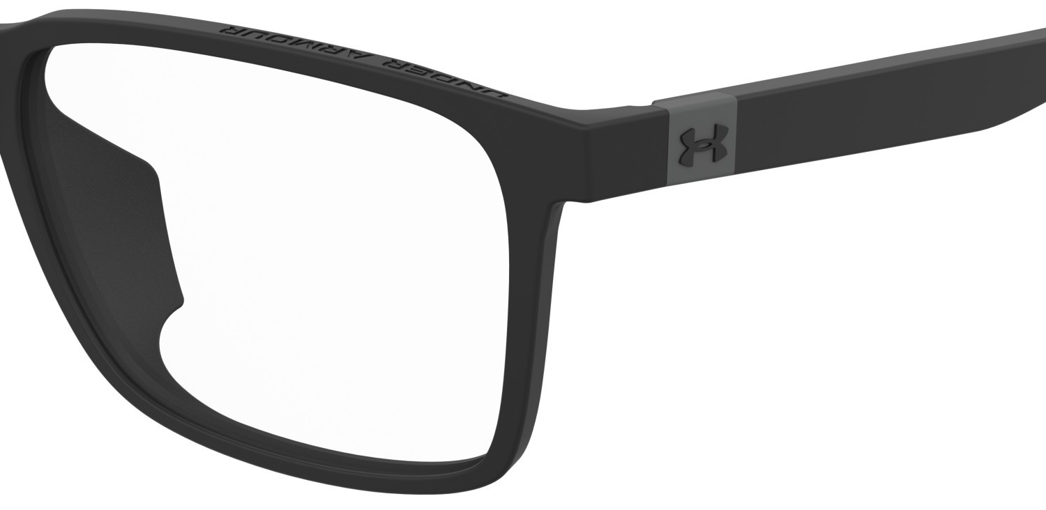 Eyeglasses Under Armour Ua 5117/F 110556 O6W color matte black grey shape rectangle 