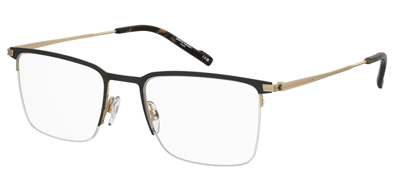 Eyeglasses Pierre Cardin P.c. 6918 110641 2M2 color black gold shape rectangle 