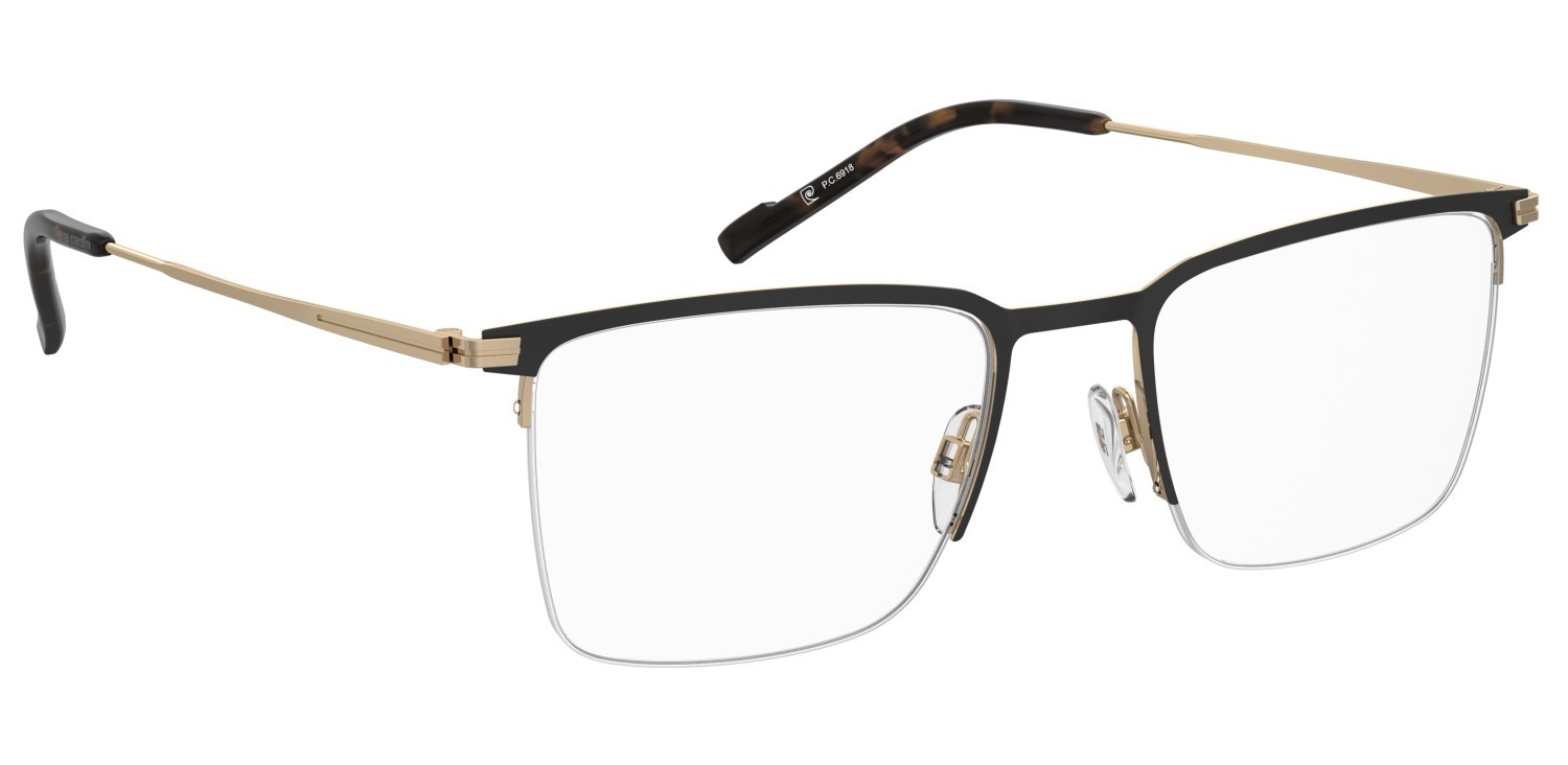 Eyeglasses Pierre Cardin P.c. 6918 110641 2M2 color black gold shape rectangle 