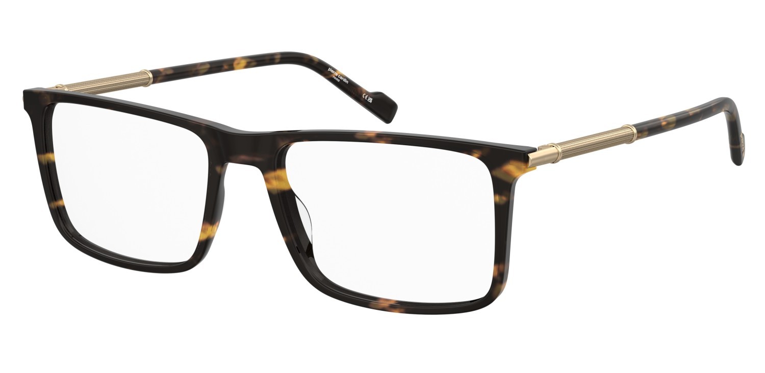 Eyeglasses Pierre Cardin P.c. 6291 110643 086 color havana shape rectangle 