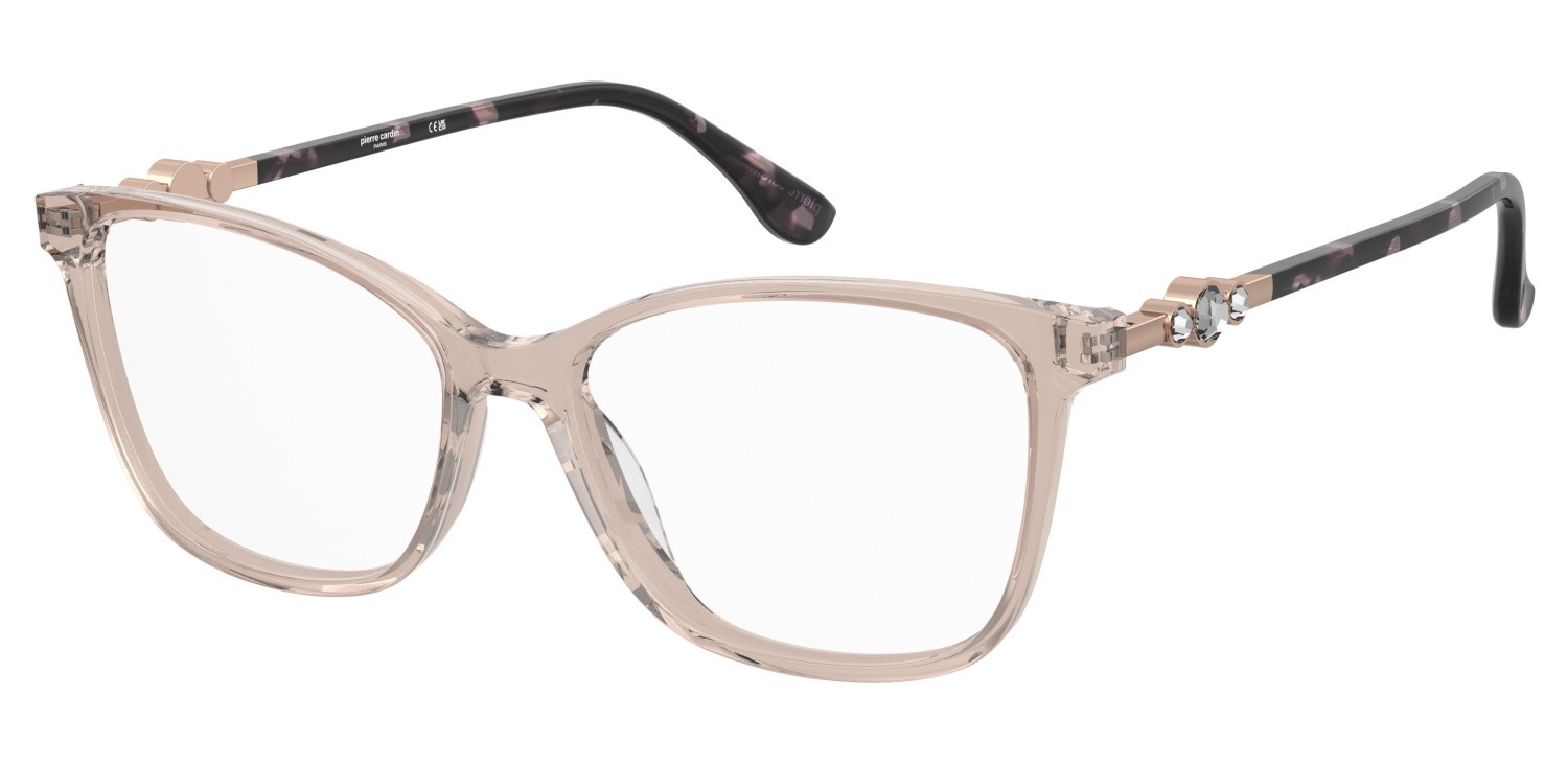 Eyeglasses Pierre Cardin P.c. 8555 110645 35J color pink shape rectangle 
