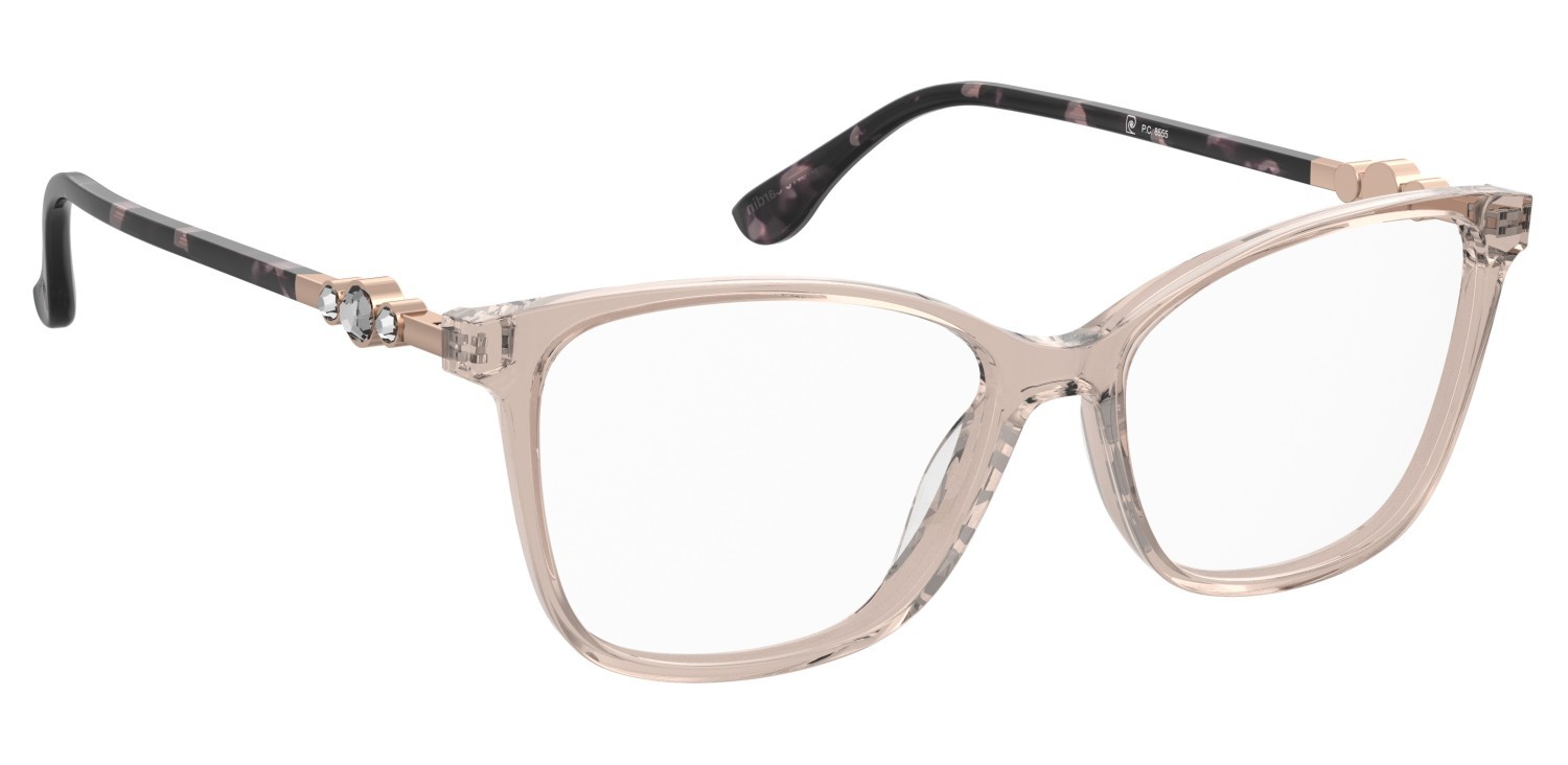 Eyeglasses Pierre Cardin P.c. 8555 110645 35J color pink shape rectangle 