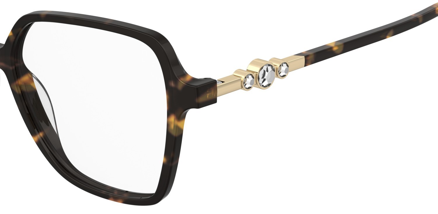 Eyeglasses Pierre Cardin P.c. 8554 110648 086 color havana shape square 