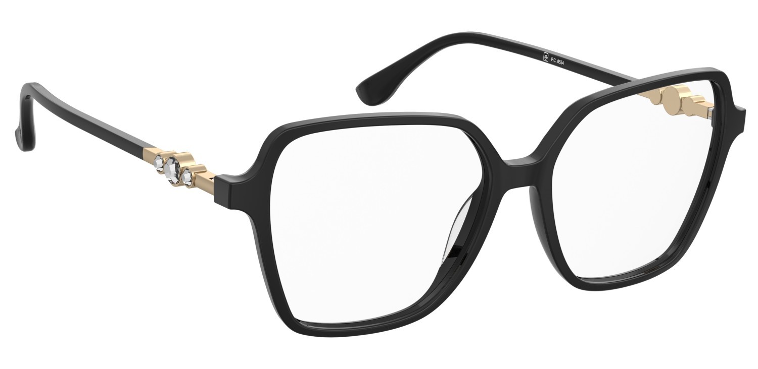 Eyeglasses Pierre Cardin P.c. 8554 110648 807 color black shape square 