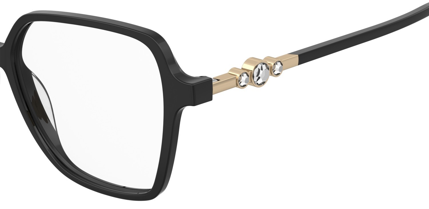Eyeglasses Pierre Cardin P.c. 8554 110648 807 color black shape square 