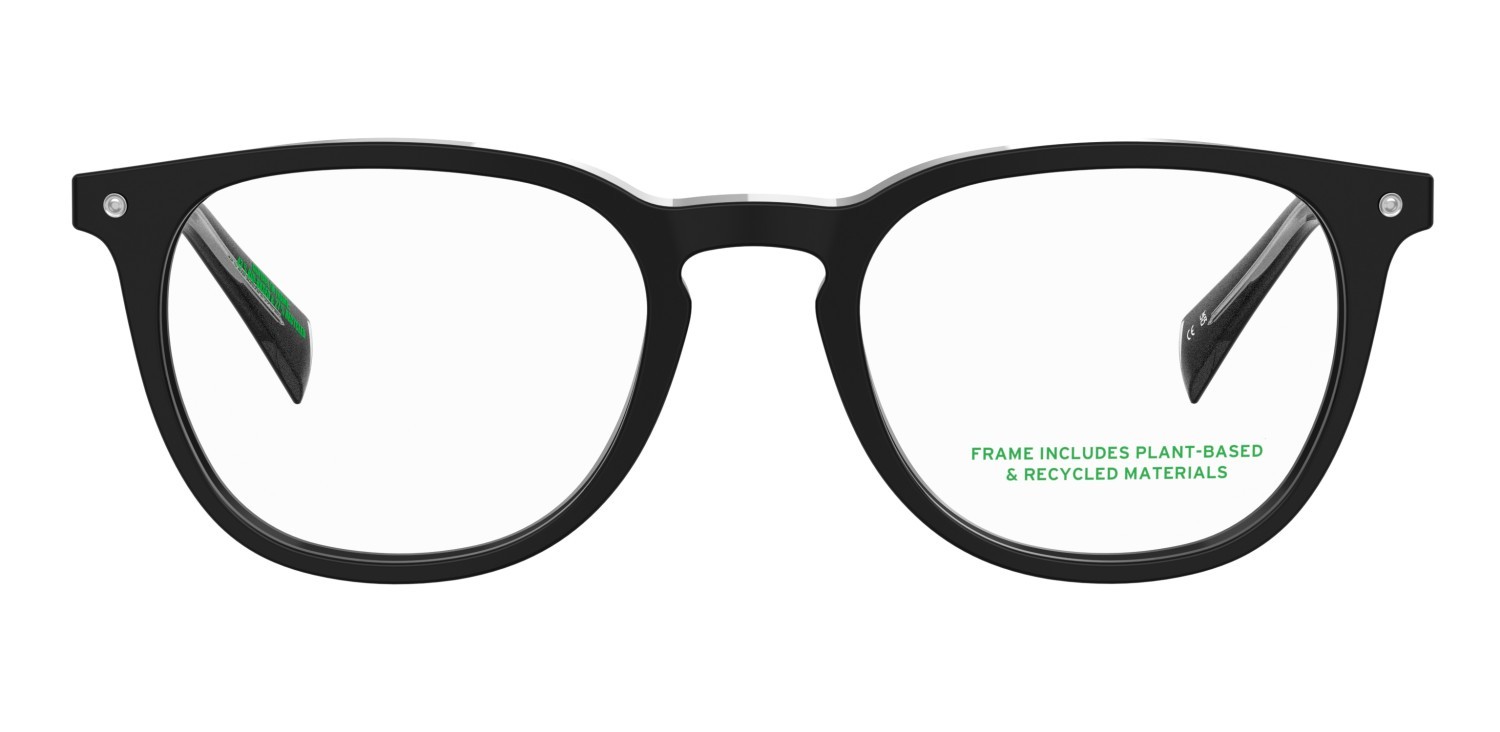 Brillen Levi's Lv 5096 110686 807 farbe black form pantos 