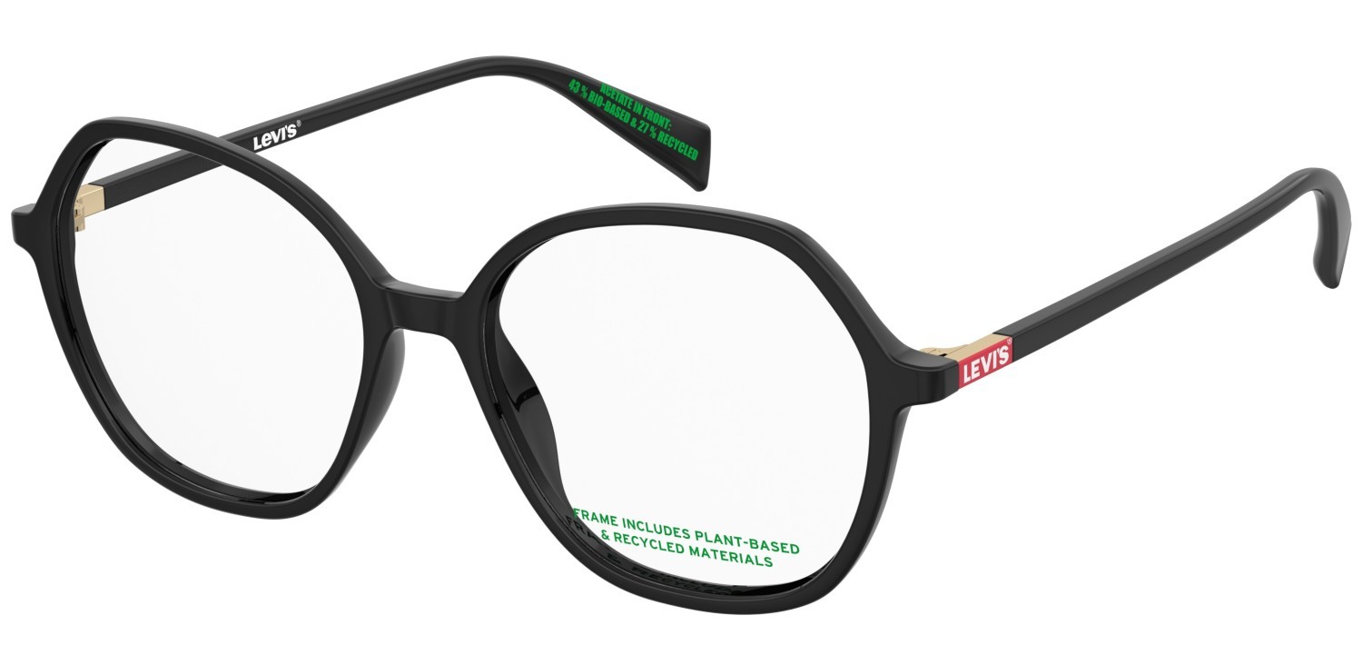 Brillen Levi's Lv 1106 110695 807 farbe black form rund 