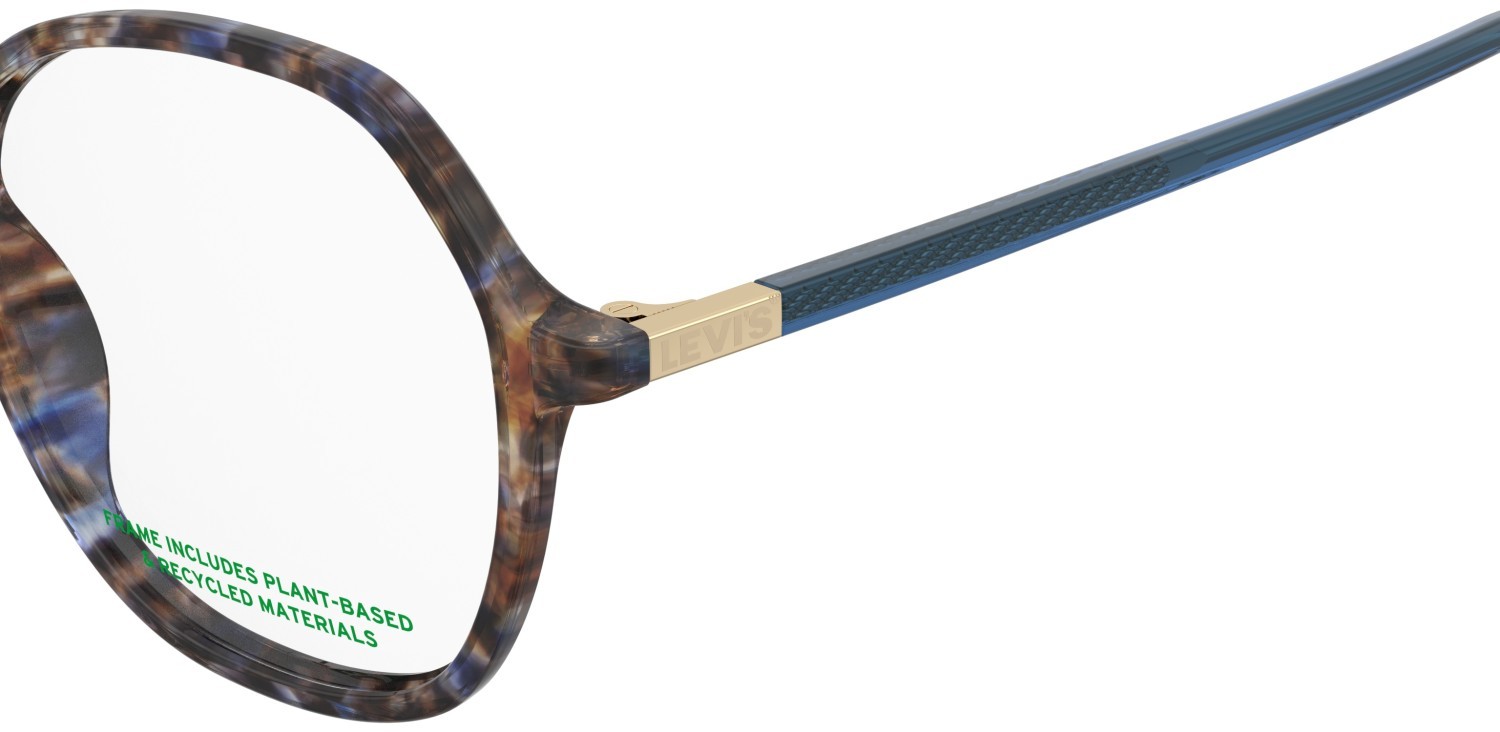 Brillen Levi's Lv 1106 110695 X8Q farbe brown blue havana form rund 
