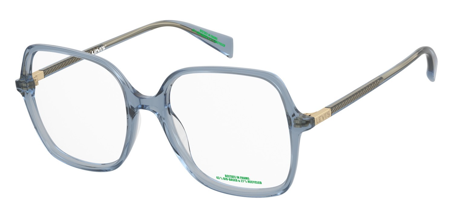 Brillen Levi's Lv 1107 110696 MVU farbe azure form quadratisch 