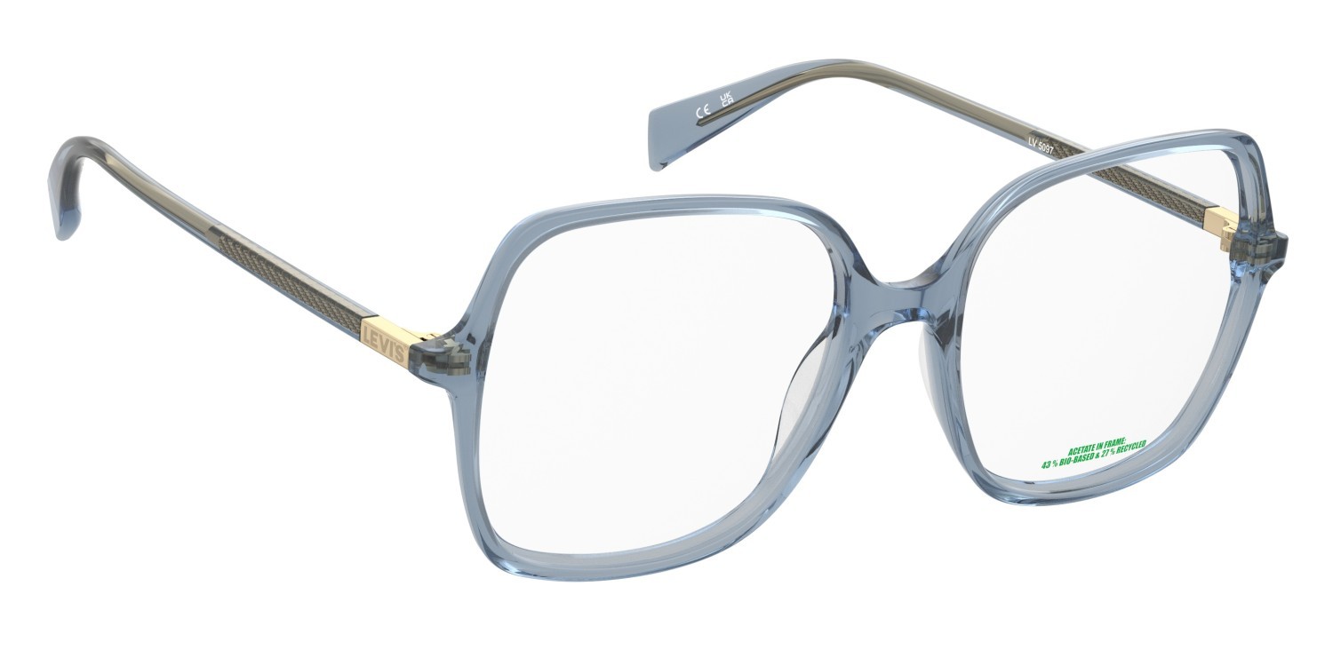 Brillen Levi's Lv 1107 110696 MVU farbe azure form quadratisch 