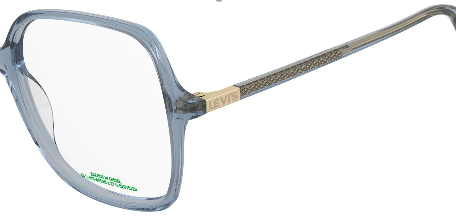 Brillen Levi's Lv 1107 110696 MVU farbe azure form quadratisch 