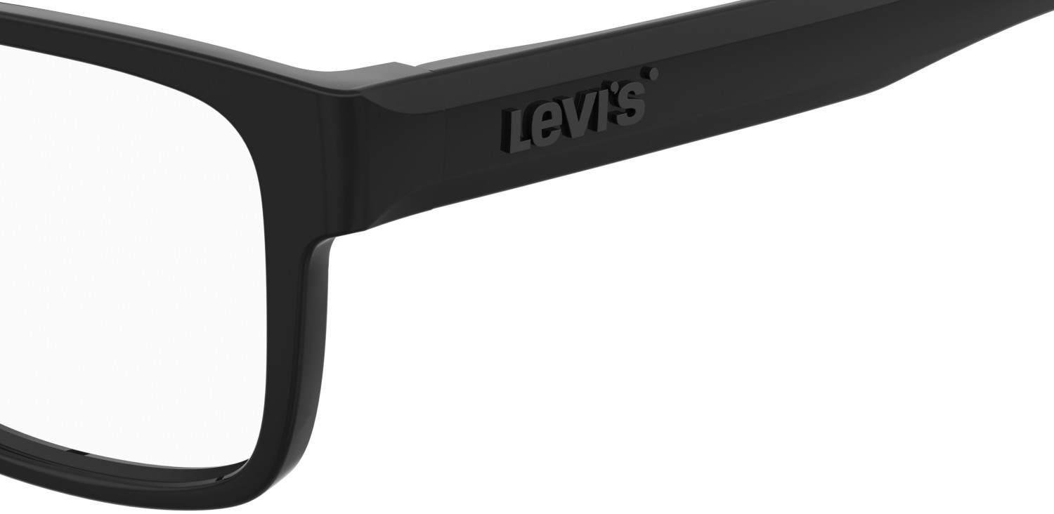 Brillen Levi's Lv 1102 110703 807 farbe black form rechteckig 